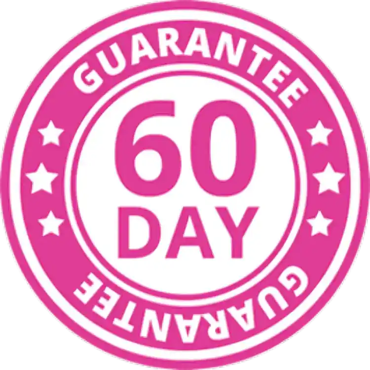 Official 60-Day Money Back Guarantee badge for The Smoothie Diet program